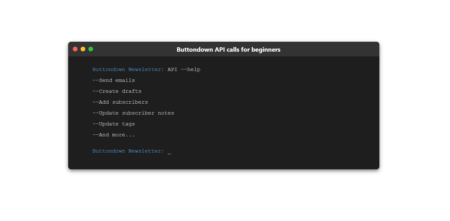 How (and why) non-technical folks should learn to use an API